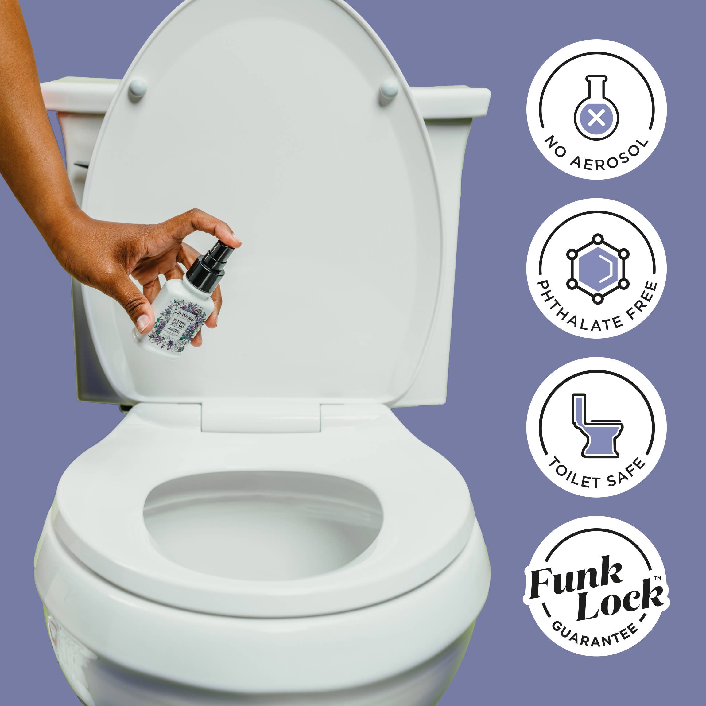 Poo~Pourri Lavender Peppermint 10mL Travel Size - Decor Addict, LLC