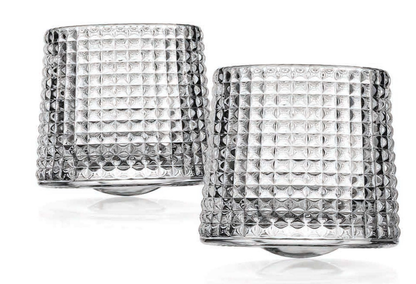 Set of Two Revolve Spinning Whiskey Glass - Novelty Gift - Decor Addict, LLC