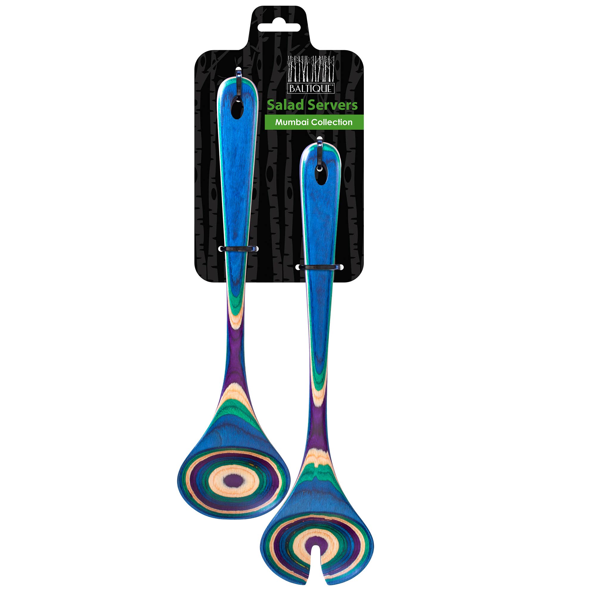 Baltique® Mumbai Collection Salad Salad Serving Utensil Set - Decor Addict, LLC