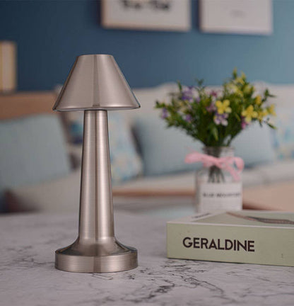 Modern Touch Sensor LED Lamp with USB Charging-Retail Pack: Gold - Decor Addict, LLC