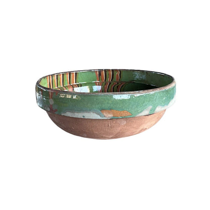 Cottage Crafted Bowl: Marbleized Blue / Medium