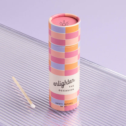 Pink Sunrise Match Tube - Decor Addict, LLC