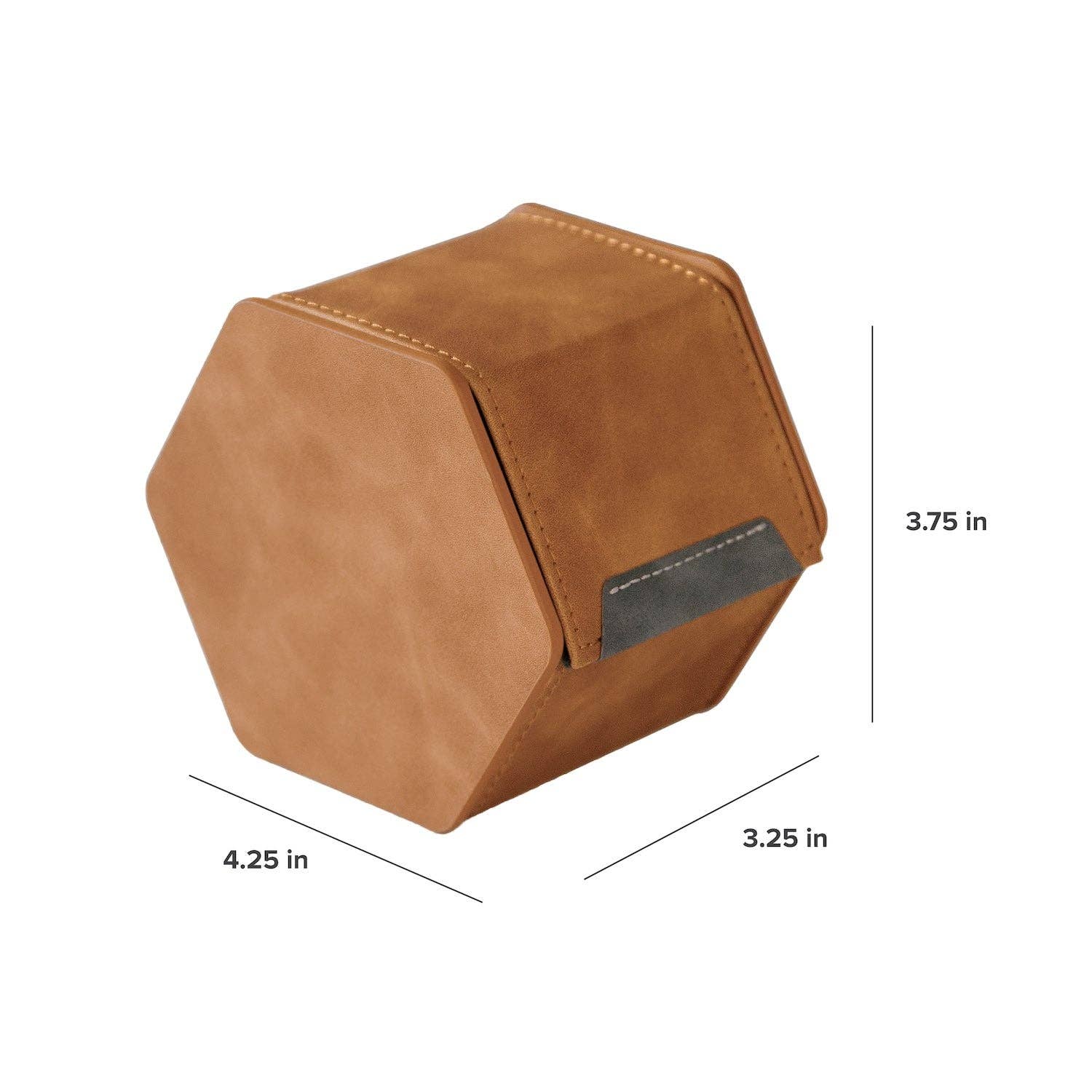 1-Slot Travel Watch Roll - Brown - Decor Addict, LLC