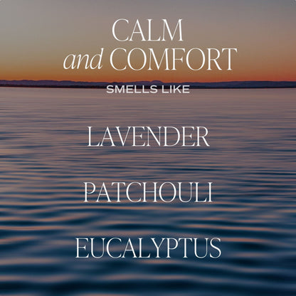 Calm and Comfort Clear Reed Diffuser - Decor Addict, LLC