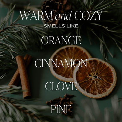 Warm and Cozy Clear Reed Diffuser - Decor Addict, LLC