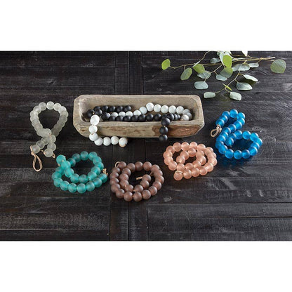 Black Glass Decor Beads - Decor Addict, LLC