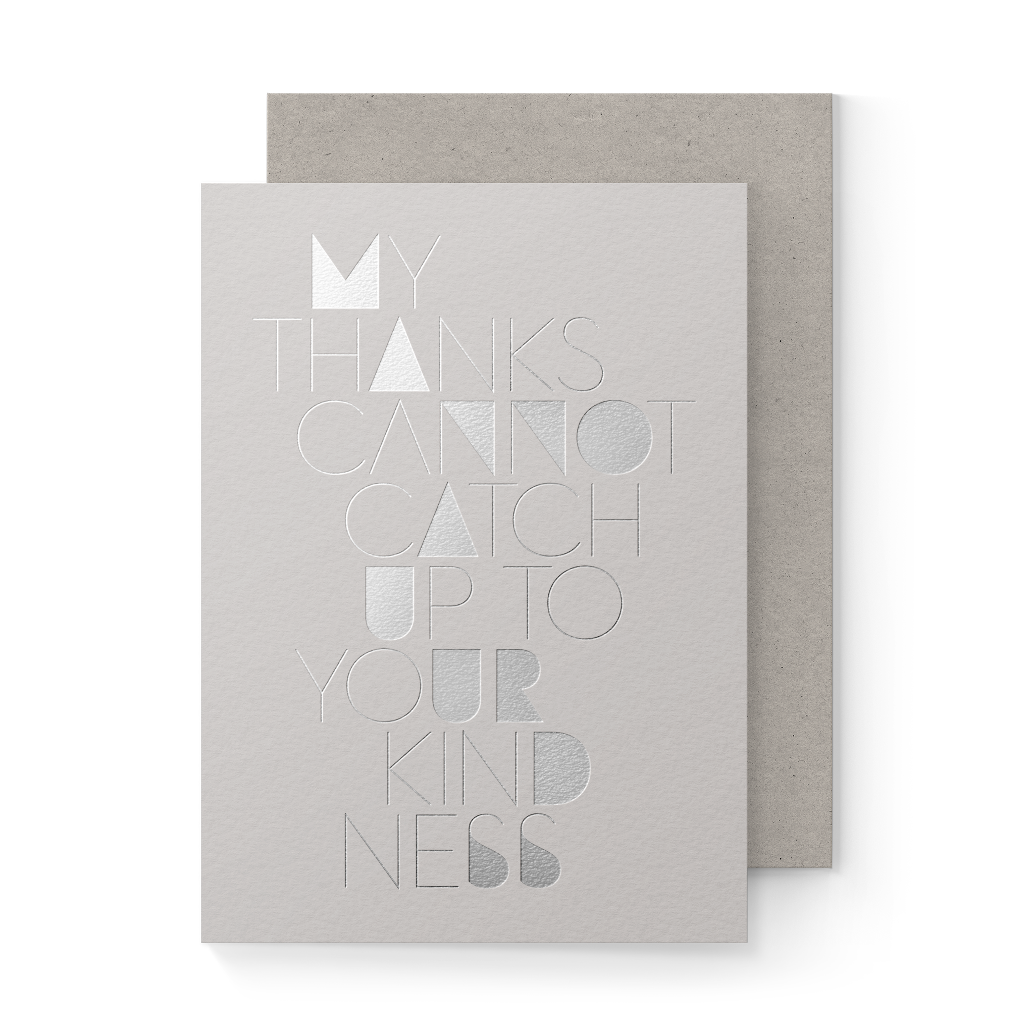 My Thanks A6 Folded Card - Decor Addict, LLC