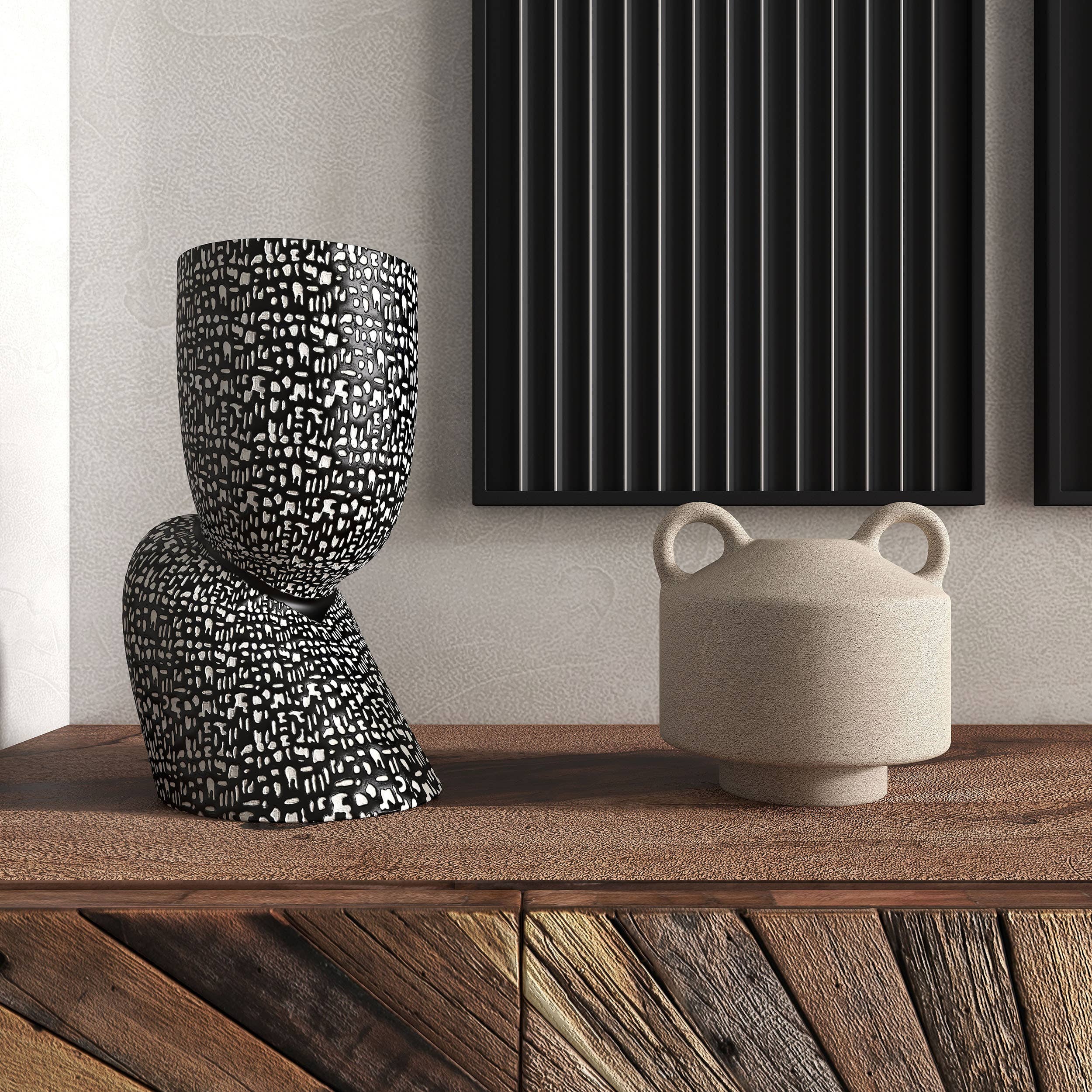 Pharaoh Ceramic Vase - Decor Addict, LLC