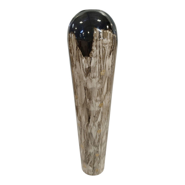 36x10" Marbled Enamel Floor Vase - Thumbnail 2