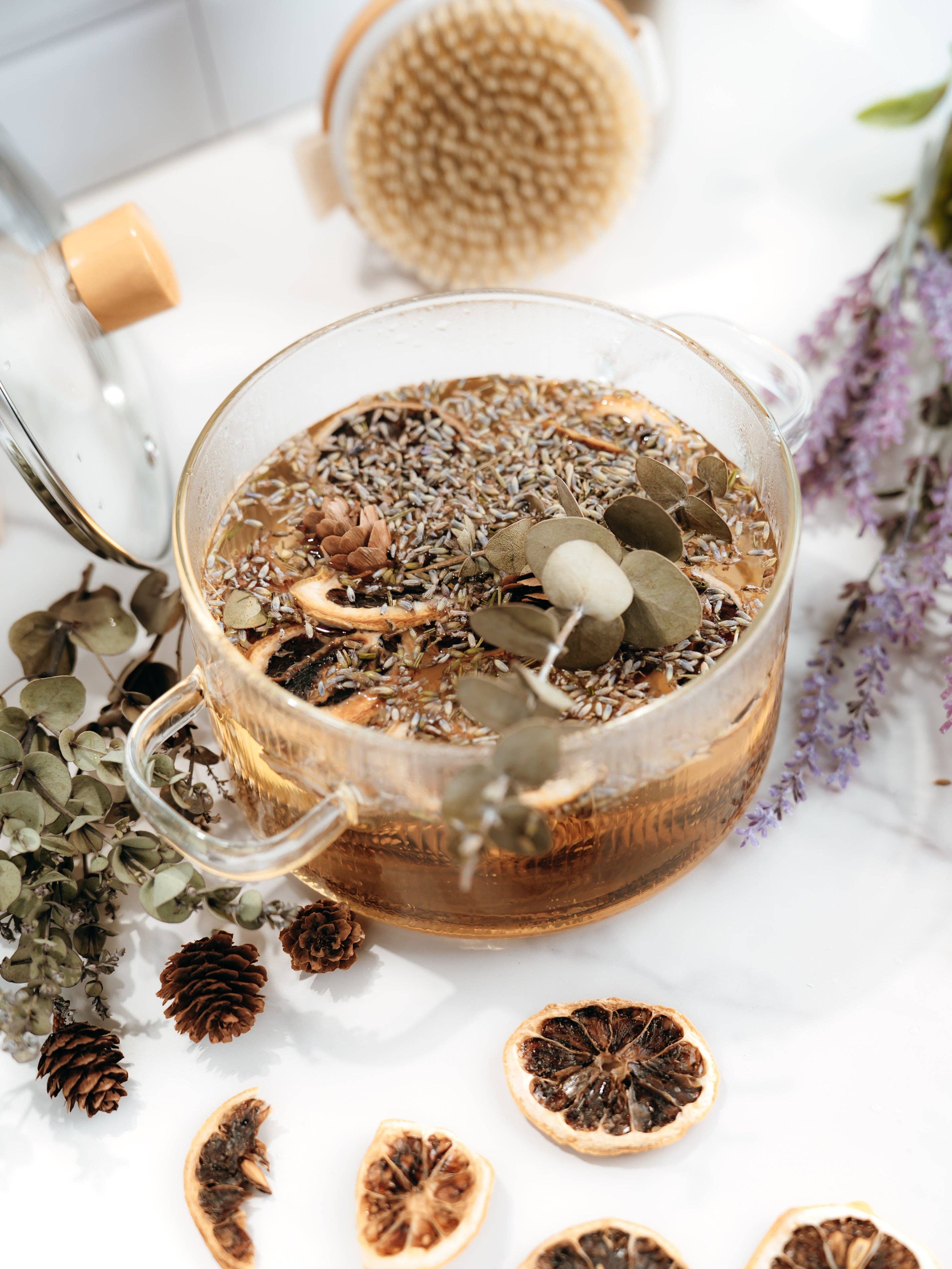 Spa Day Simmer Pot | Lemon Lavender Eucalyptus - Decor Addict, LLC