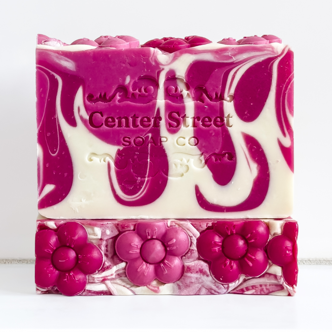 Cherry Blossom Spring Handmade Bar Soap - 4oz - Decor Addict, LLC