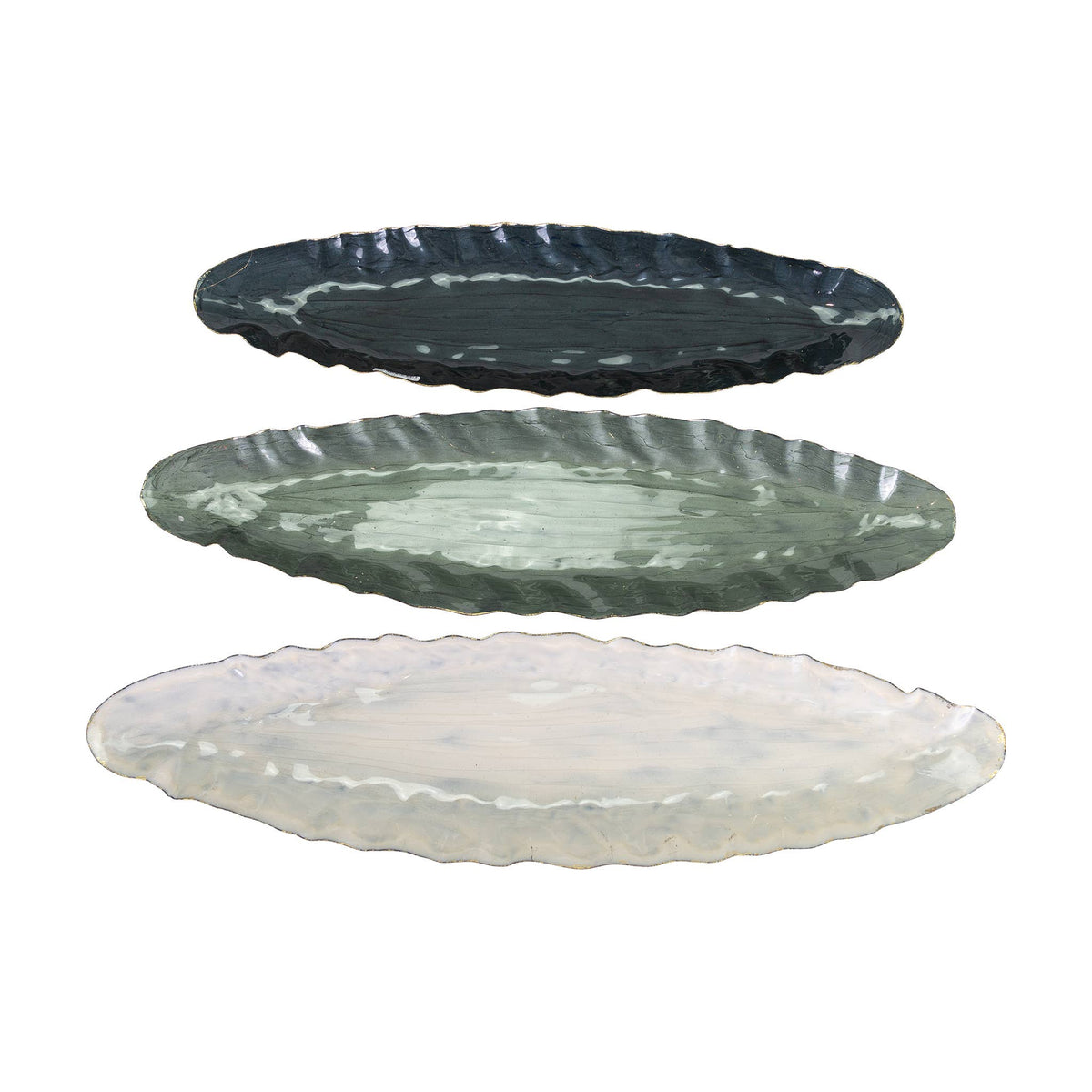 Hephzibah Trays -Set 3 - Decor Addict, LLC