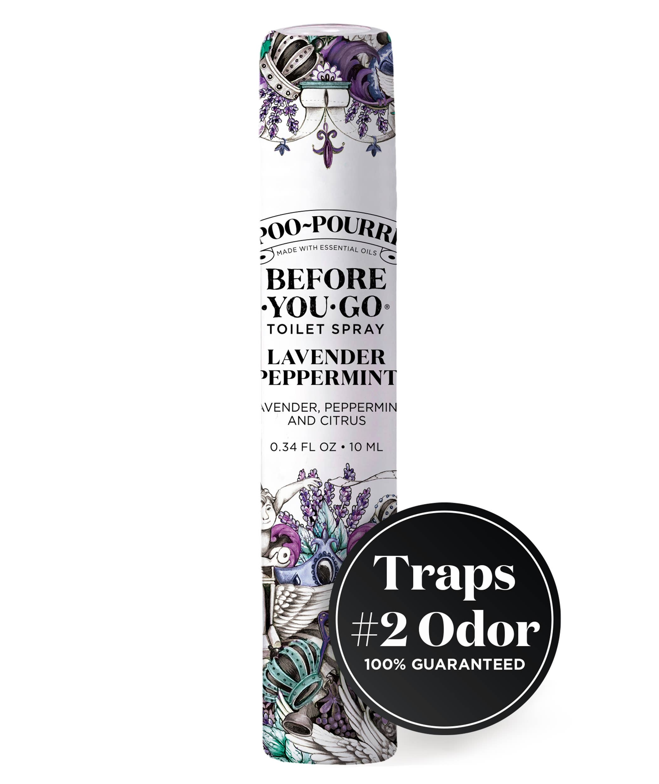 Poo~Pourri Lavender Peppermint 10mL Travel Size - Decor Addict, LLC
