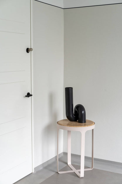 Vase Yourtube Black: Black / CERAMIC - Decor Addict, LLC