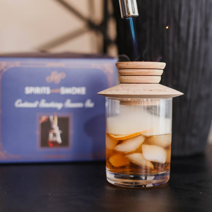 Smoking Saucer Set / Drink Smoke Top - Decor Addict, LLC