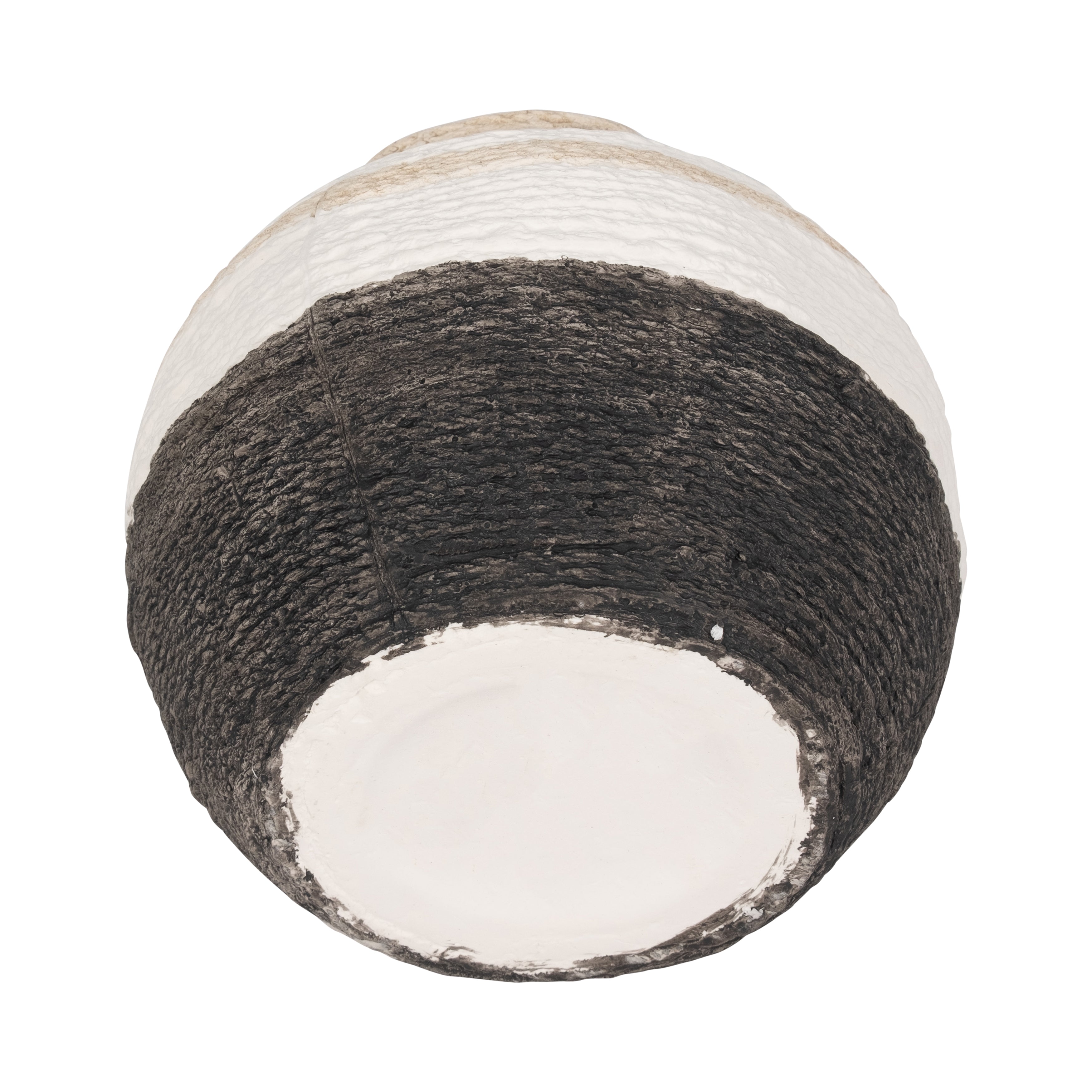 7" Striped Woven Textured Vase, Multi - Decor Addict, LLC