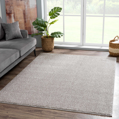 Judy Light Gray Washable Area Rug - Decor Addict, LLC