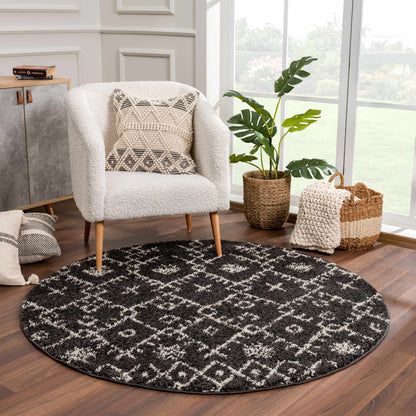 Godalming Black Plush Carpet - Decor Addict, LLC