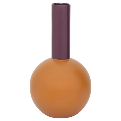 Vase Farve, Combi 2: Inca Gold / 50%recycl./50%virgin ceramic / 18.5 * 34.5 CM - Decor Addict, LLC