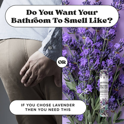 Poo~Pourri Lavender Peppermint 10mL Travel Size - Decor Addict, LLC