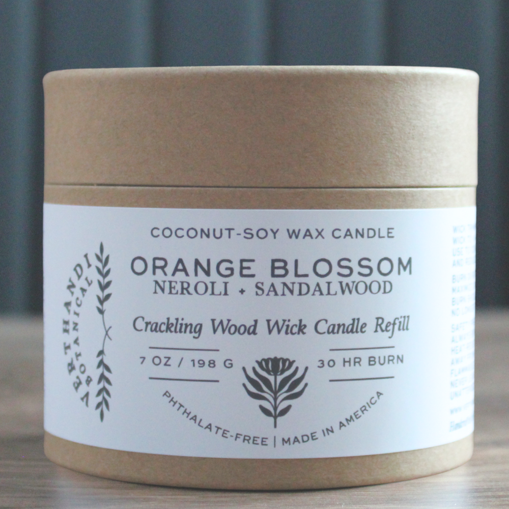 SCENTED CANDLE REFILLS: NORDIC NIGHTS (tonka bean + balsam + oud)