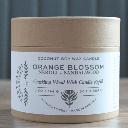 SCENTED CANDLE REFILLS: NORDIC NIGHTS (tonka bean + balsam + oud)