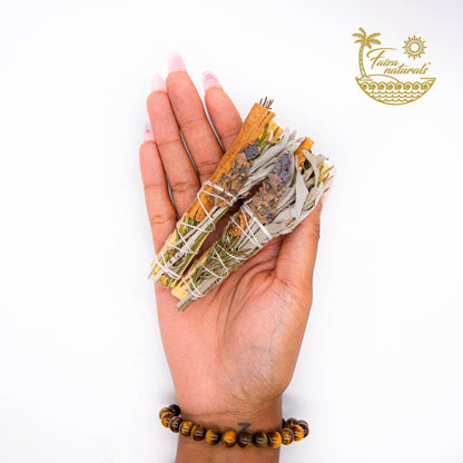 Palo Santo Floral Herb Sage Smudge - Exclusive Production - Decor Addict, LLC