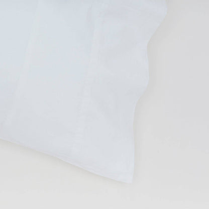 ESSENTIAL PERCALE PILLOWCASES - WHITE: STANDARD - Decor Addict, LLC