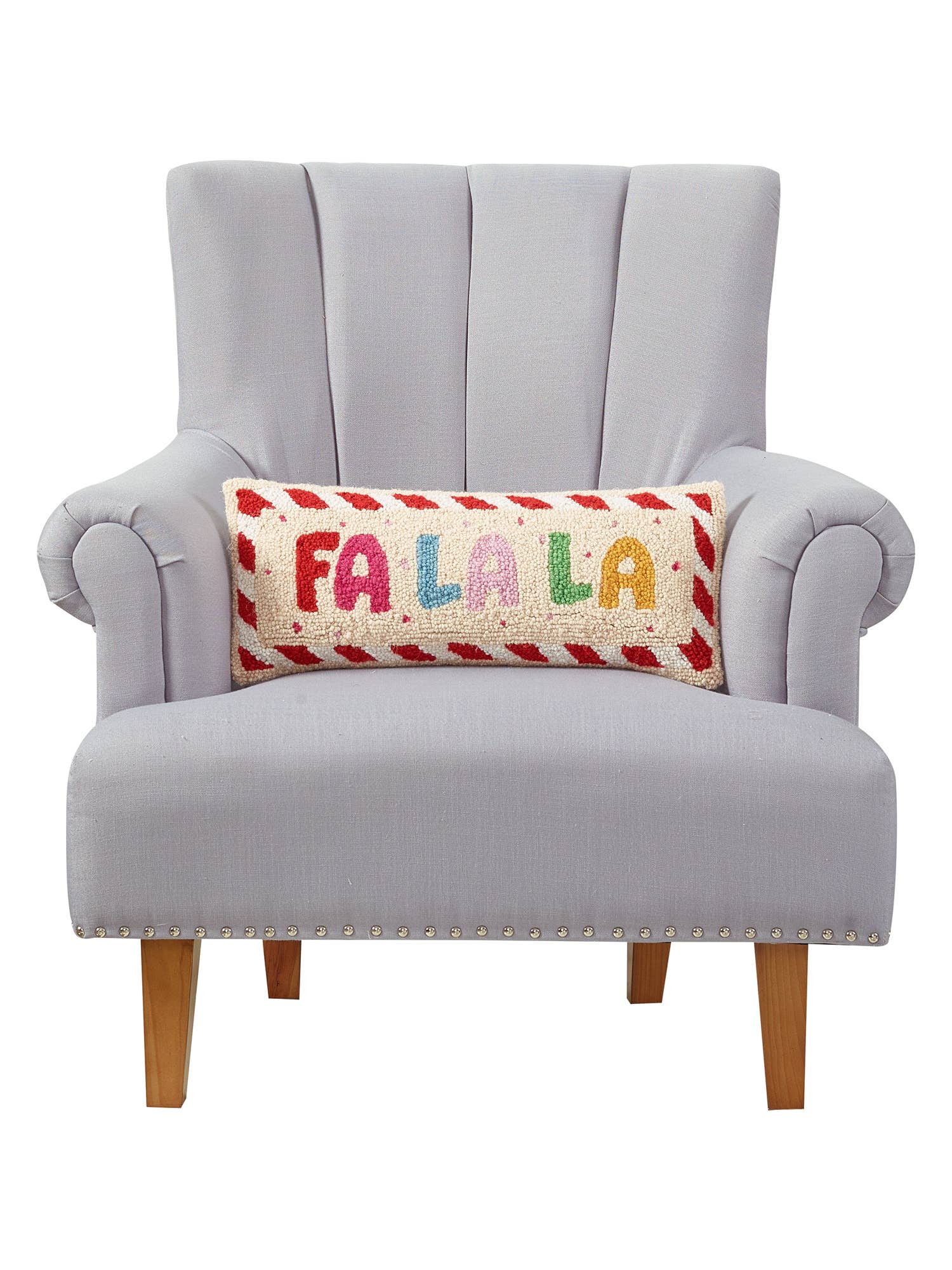 Fa La La Hook Pillow - Decor Addict, LLC