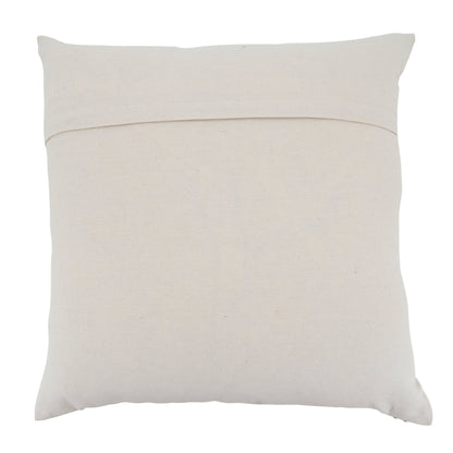 Textured Jute Stripe Throw Pillow: Natural / Down Filled / 12"x20" - Decor Addict, LLC