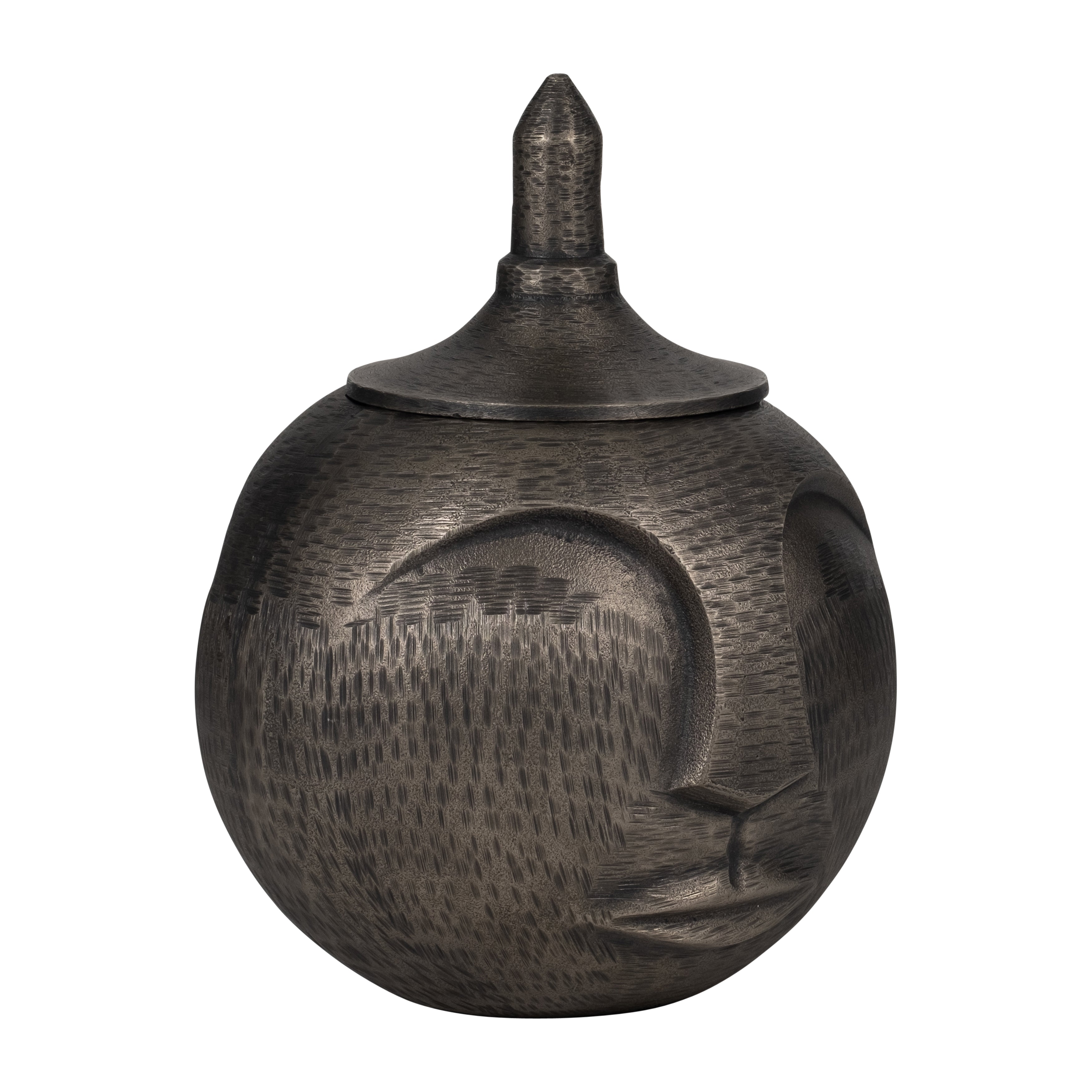 Lanepark Gray Face Jar view 3