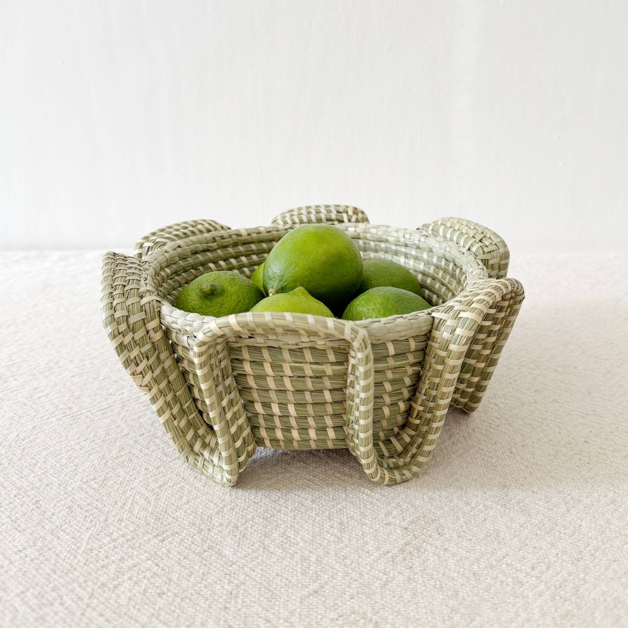 Serpent Sweetgrass Basket: Large