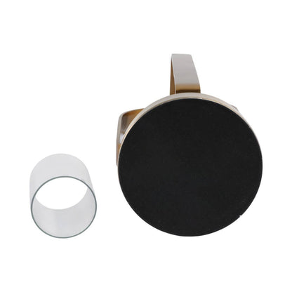 Candle Holder - Gold Metal Stylish Hurricane, 17 in. - Decor Addict, LLC