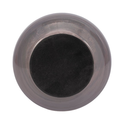 Glass Modern 2-Tone Tapered Body Vase - Gray, 12 in. - Decor Addict, LLC