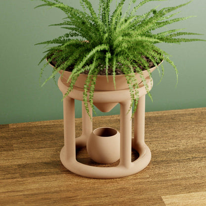 ODYSSEY Planter: Midnight Black / 7 Inches - Decor Addict, LLC