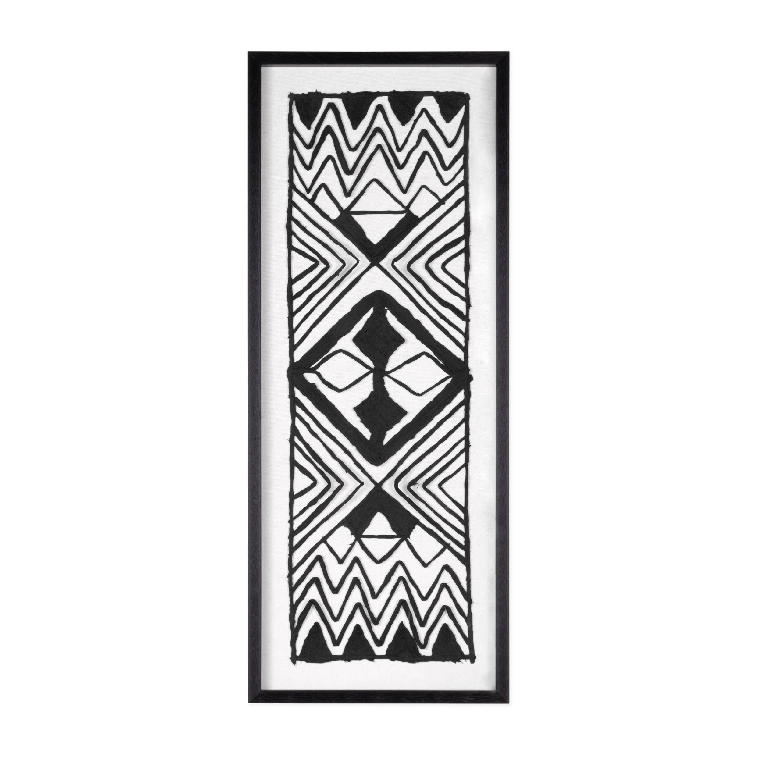 Textured Tribal Shadow Box - Decor Addict, LLC