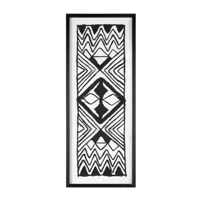 Textured Tribal Shadow Box - Decor Addict, LLC