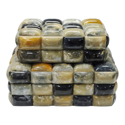 S/2 12/14" 3d Horn Look Boxes, Multi - Decor Addict, LLC