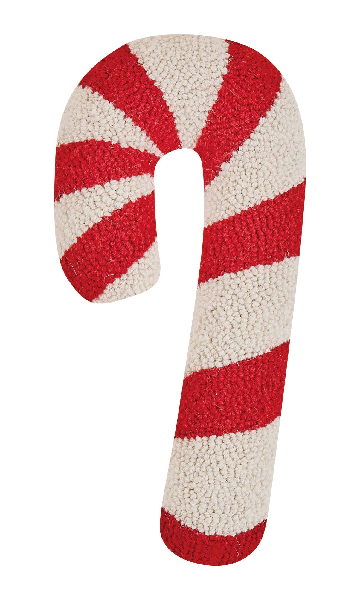 Shaped Candy Cane Hook Pillow - Decor Addict, LLC