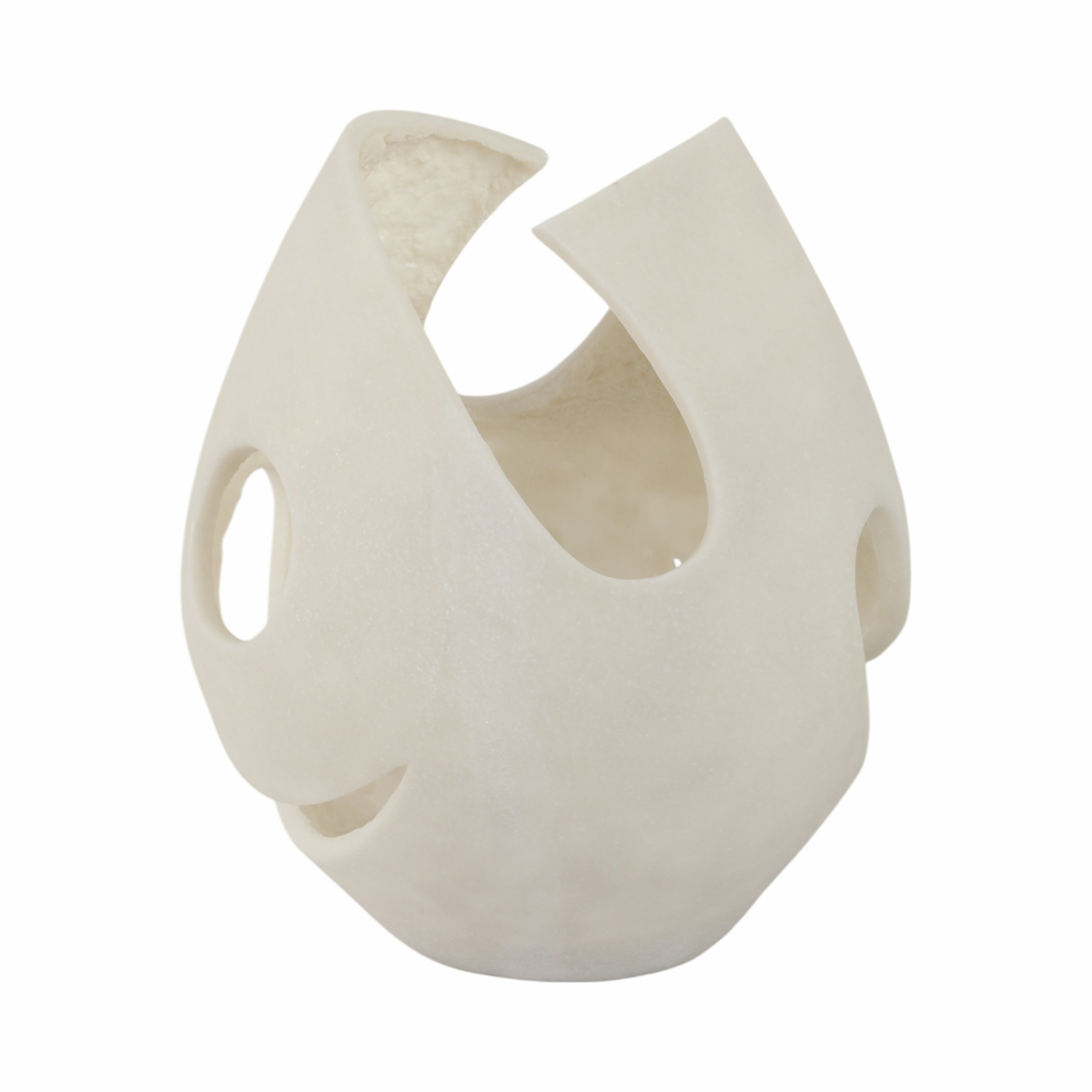 Gibsoncliff White Vase view 4