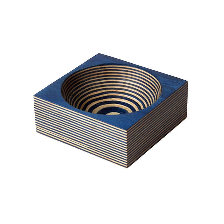 Blue Pakka Square Stacking Pinch Bowl