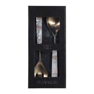 Sebring Mother of Pearl Salad Servers (Set of 2)