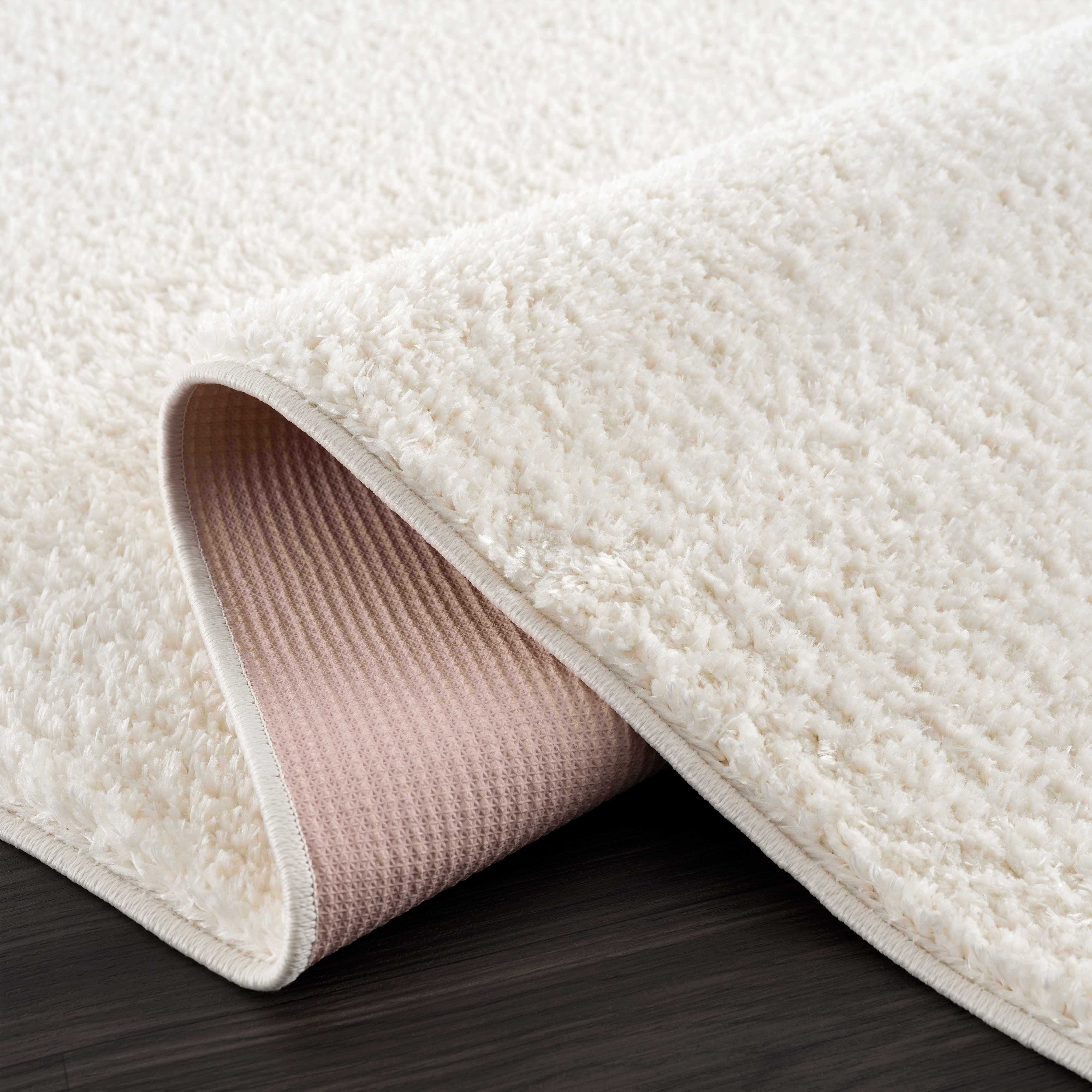 Judy Solid White Washable Rug - Decor Addict, LLC