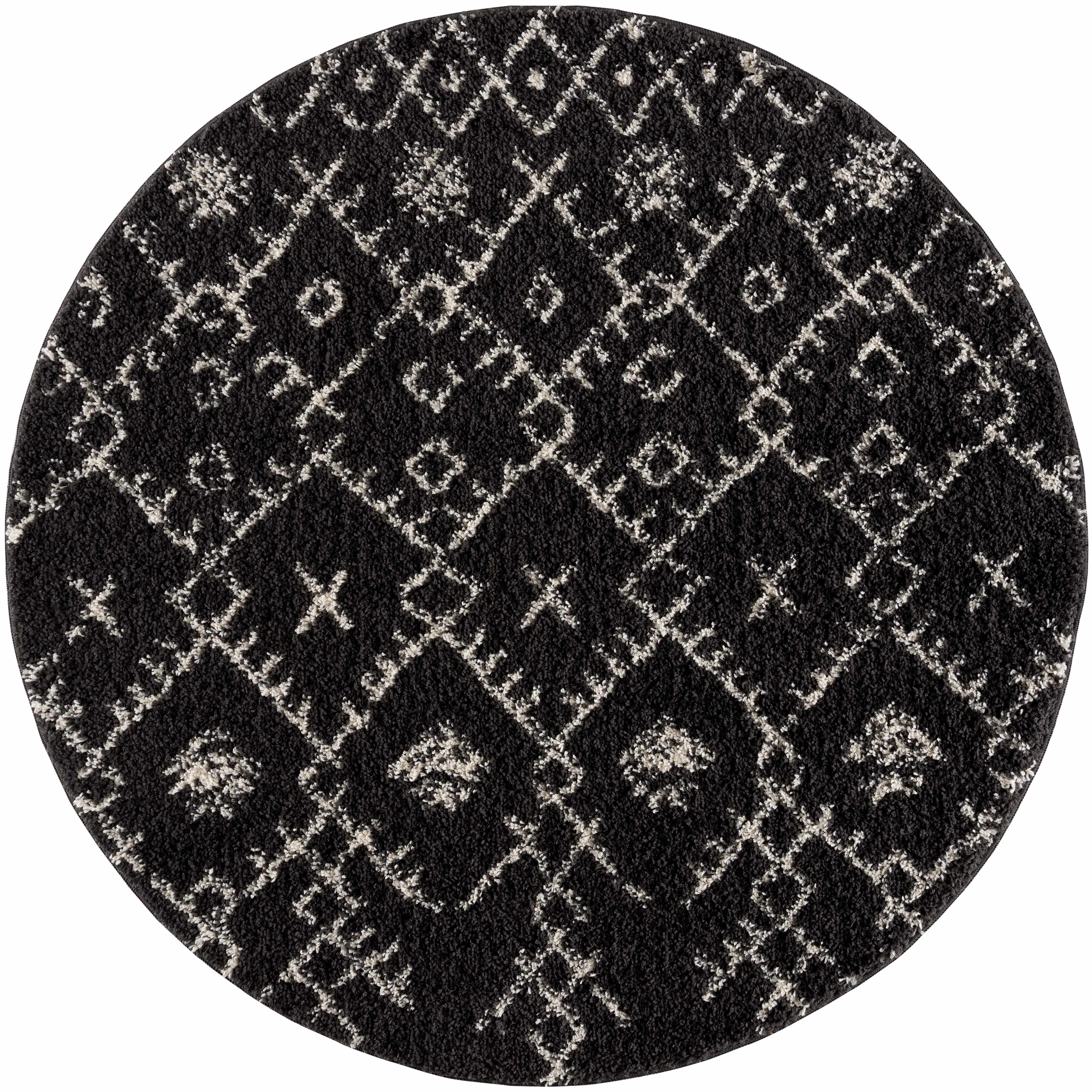 Godalming Black Plush Carpet - Decor Addict, LLC