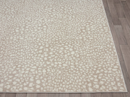 Abani Arto Contemporary Cheetah Print Area Rug: 2' x 3' - Decor Addict, LLC