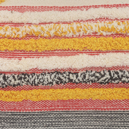 Multi-Lined Throw Pillow: Multi / 14" x 36" / Poly Filled - Decor Addict, LLC