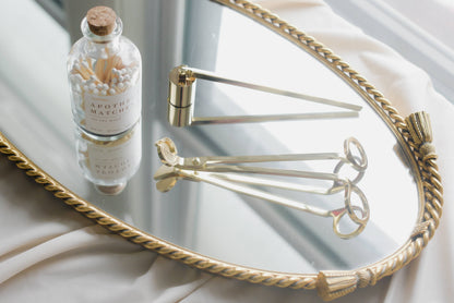 Gold Candle Snuffer – Elegant Finishing Touch for Candle Rituals - Decor Addict, LLC