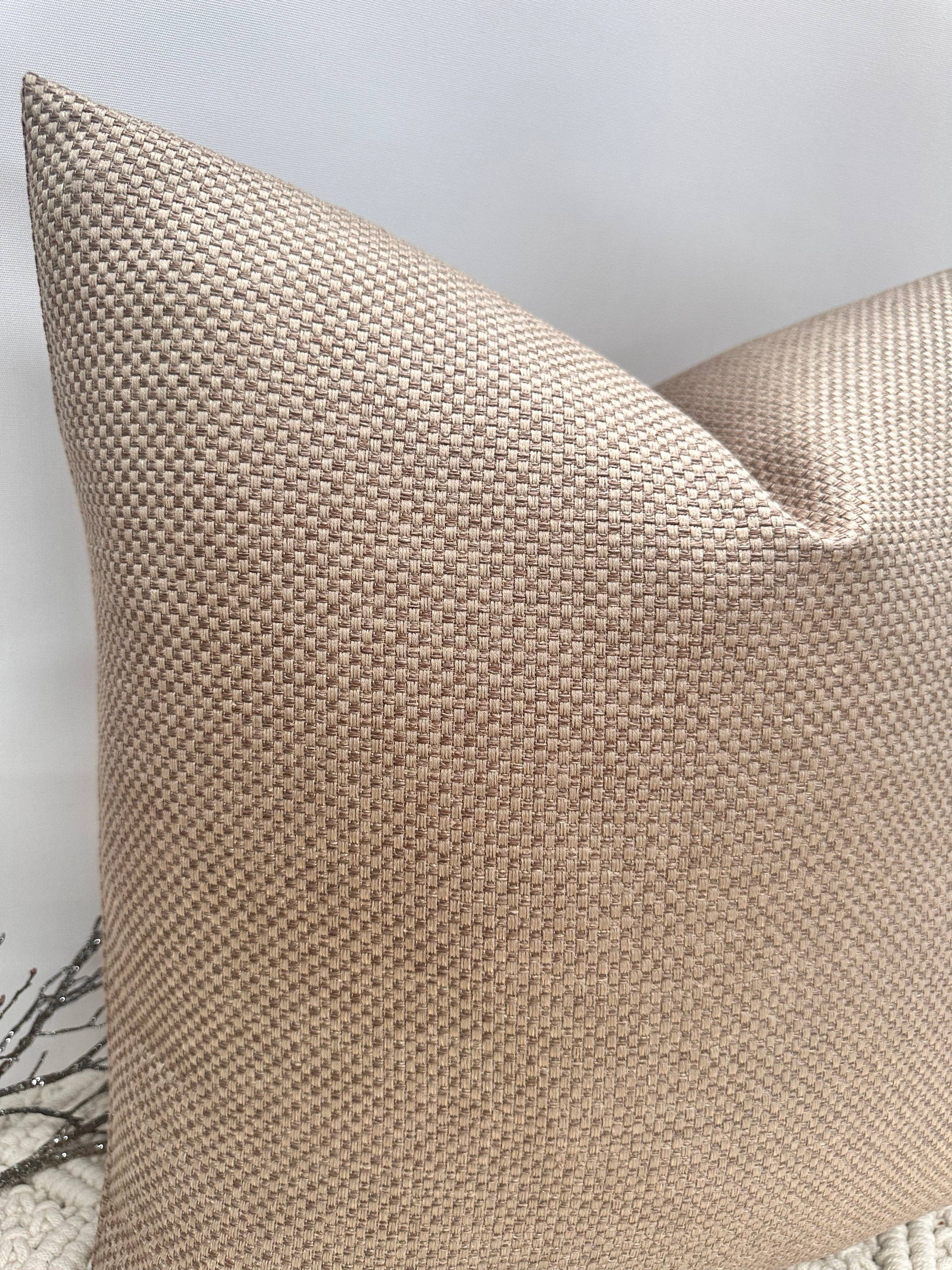 The Taupe Elie Cushion - Style No. 205 - Decor Addict, LLC