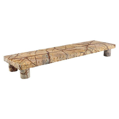 Brown Stand - Large: Marble / 21 L x 6 W x 2.5 H