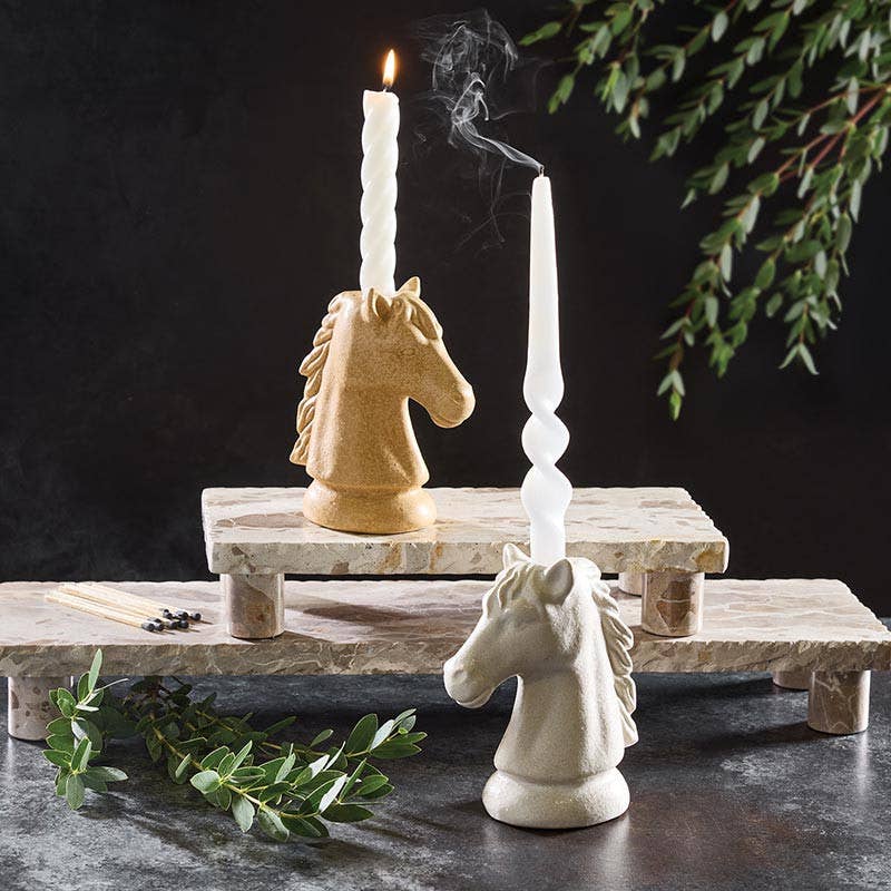 Beige Stand - Large: Marble / 21 L x 6 W x 2.5 H